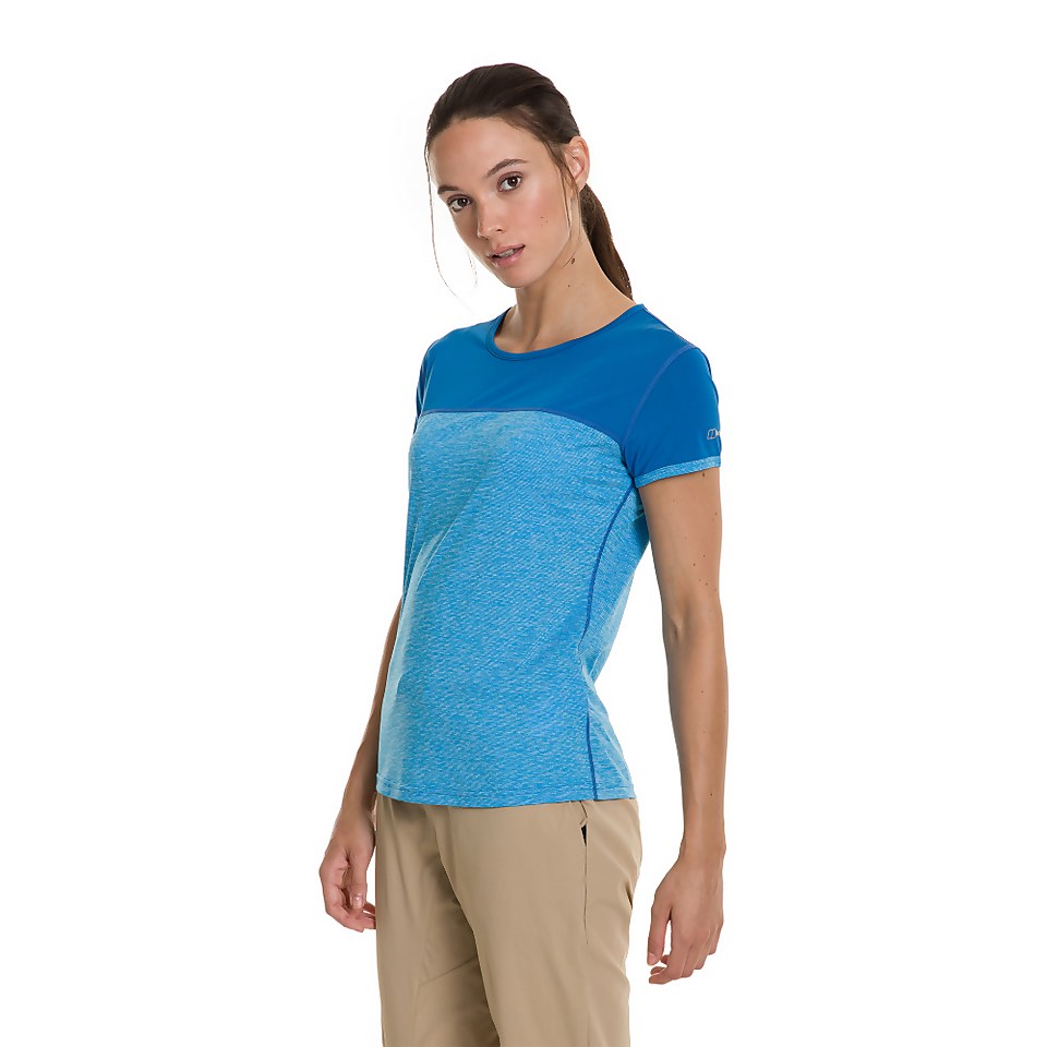 BERGHAUS VOYAGER TECH TEE BASECREWSS AF BLU/BLU