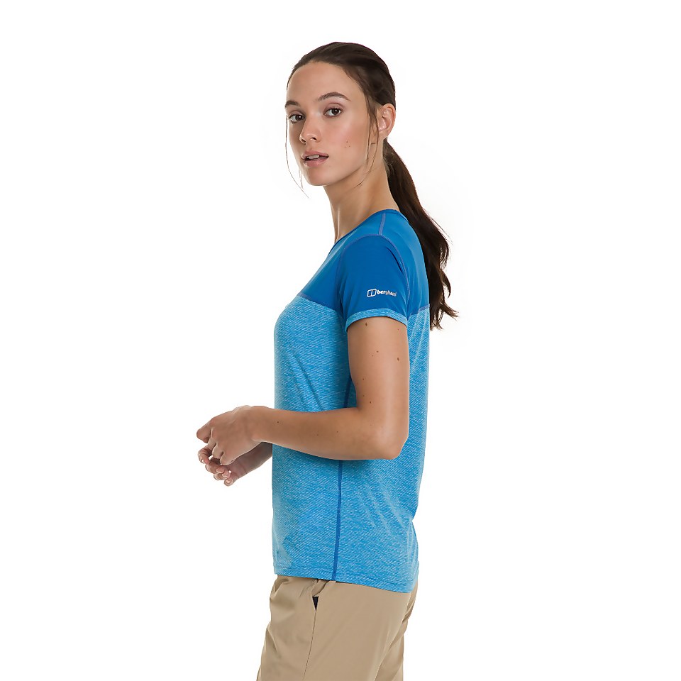 BERGHAUS VOYAGER TECH TEE BASECREWSS AF BLU/BLU