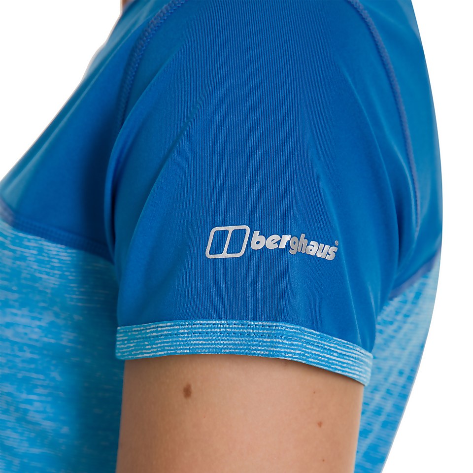 BERGHAUS VOYAGER TECH TEE BASECREWSS AF BLU/BLU