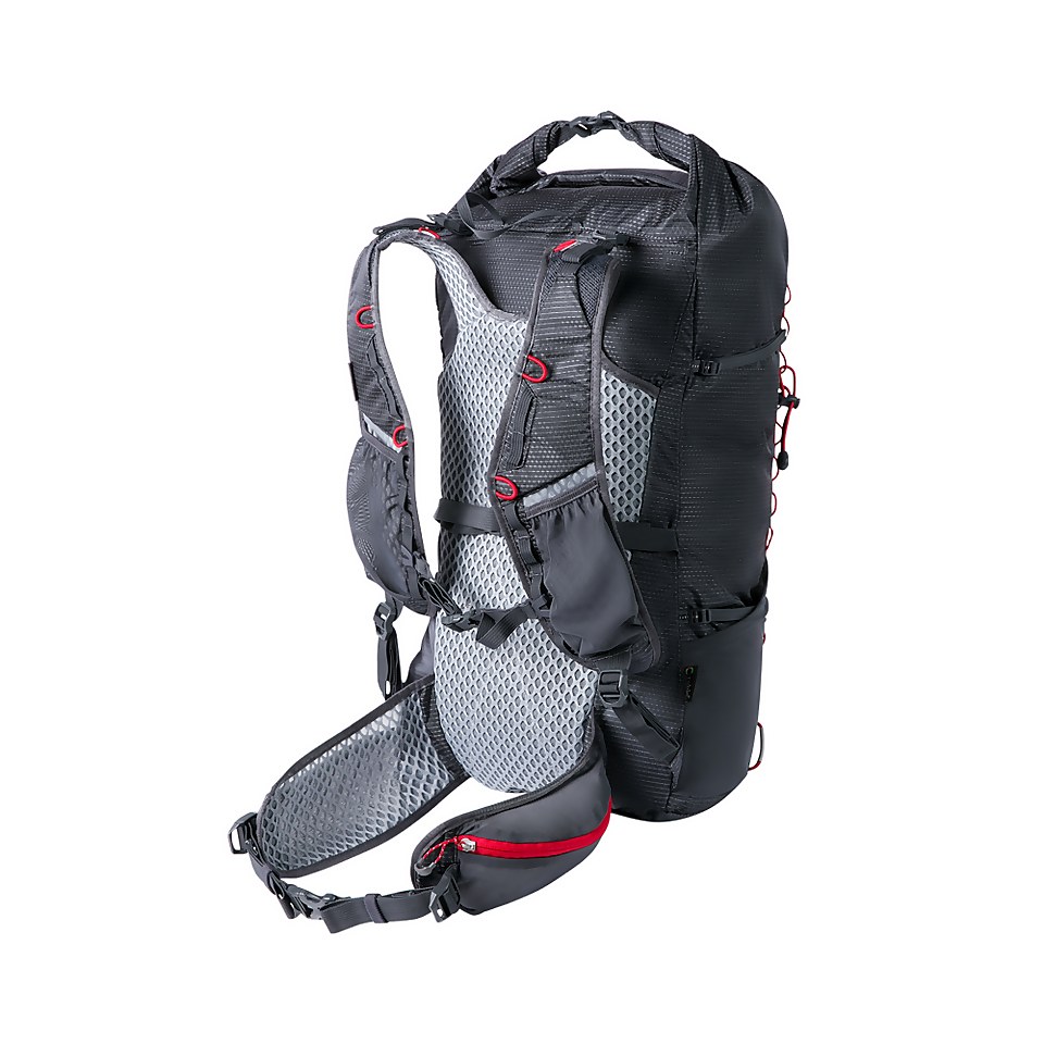 BERGHAUS FAST HIKE 32 RUCSAC AU DKGRY/RED