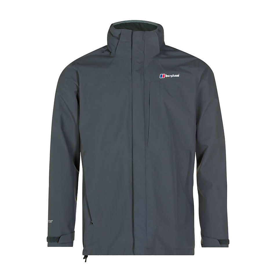 Men's Hillwalker Long Interactive Waterproof Jacket - Dark Grey