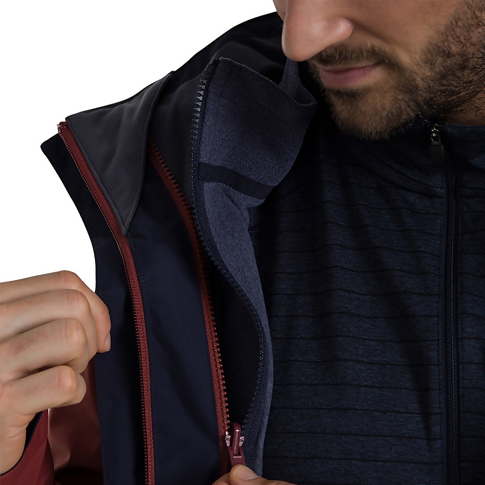 Men's Hillwalker Interactive Waterproof Jacket - Brown