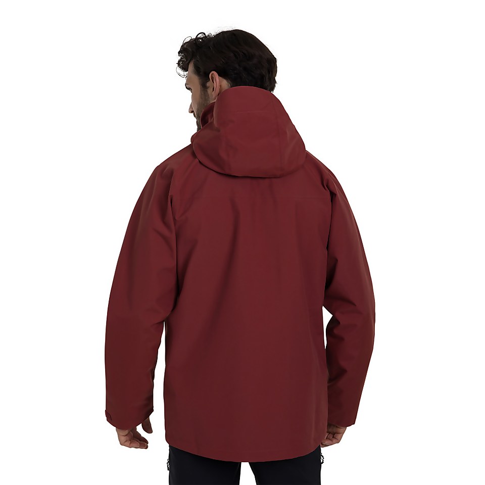 Men's Hillwalker Interactive Waterproof Jacket - Brown
