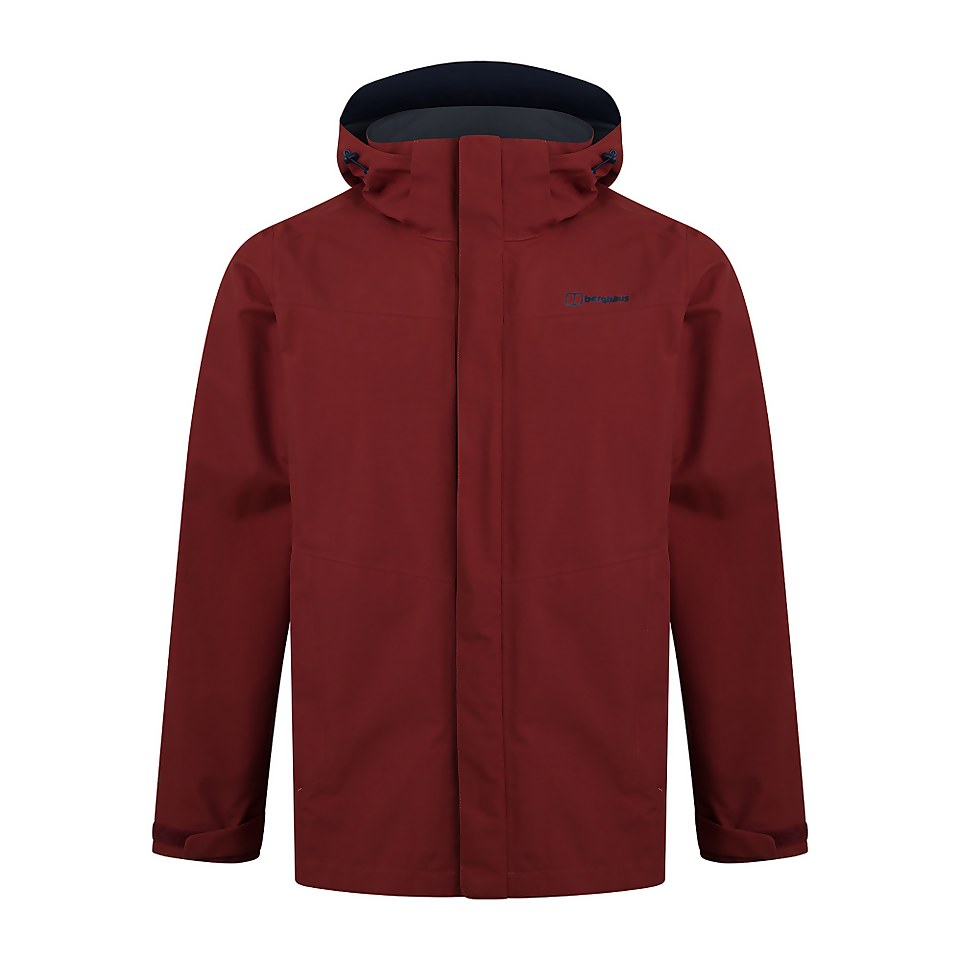 Men's Hillwalker Interactive Waterproof Jacket - Brown