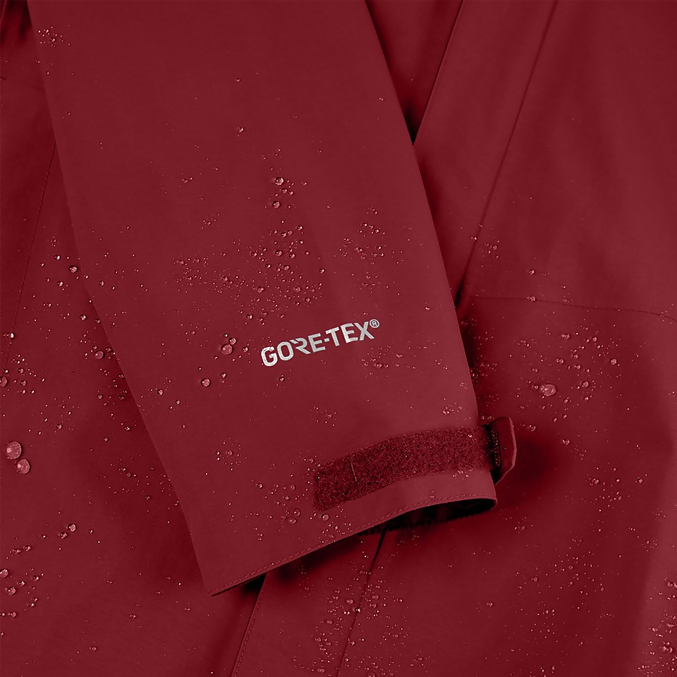 Men's Hillwalker Interactive Waterproof Jacket - Dark Red