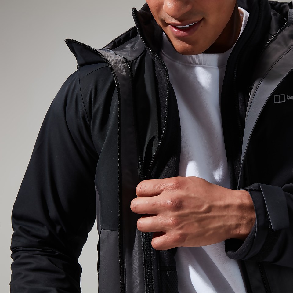 Fellmaster InterActive Jacke - Dunkelgrau/Schwarz