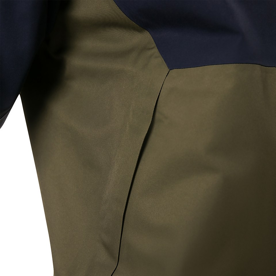 Men's Fellmaster Interactive Waterproof Jacket - Dark Green / Blue