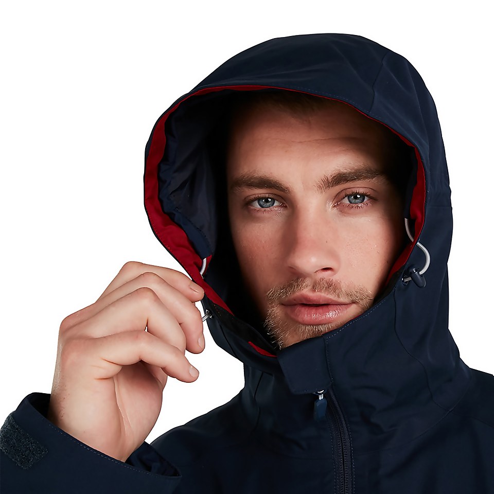 Men's Fellmaster Interactive Waterproof Jacket - Red / Blue