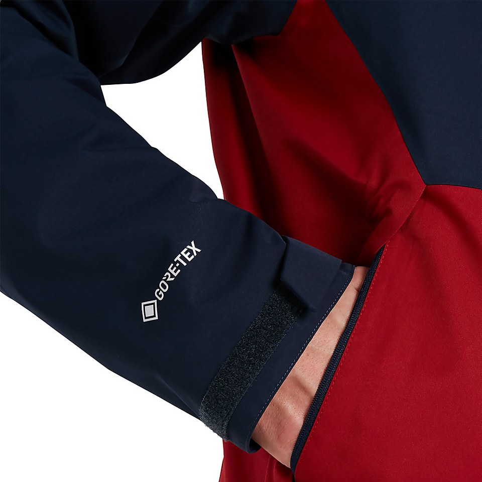 Men's Fellmaster Interactive Waterproof Jacket - Red / Blue
