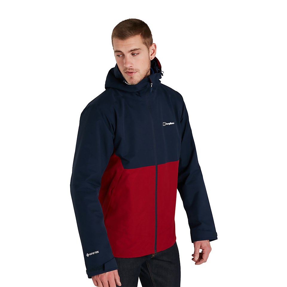 Men's Fellmaster Interactive Waterproof Jacket - Red / Blue