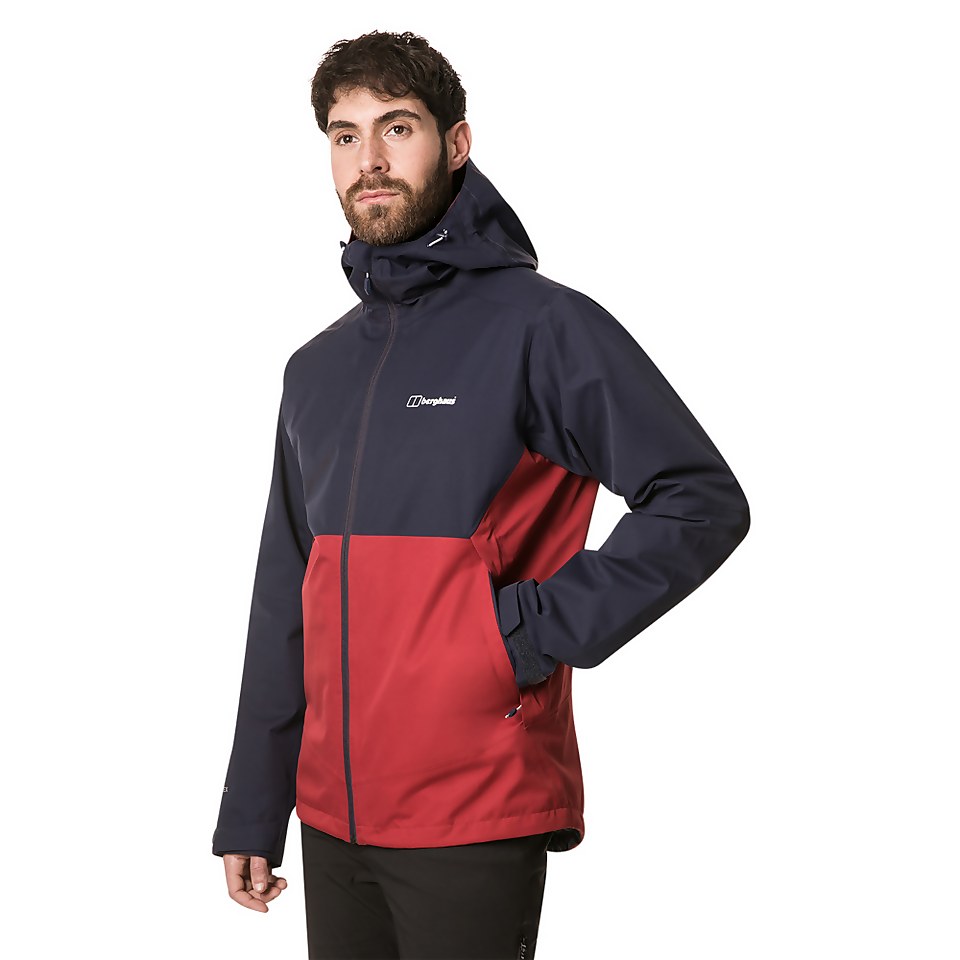 Men's Fellmaster Interactive Waterproof Jacket - Red / Blue