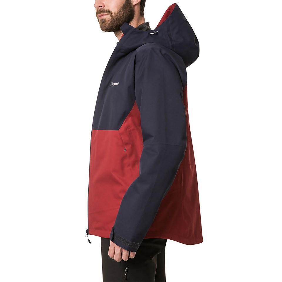 Men's Fellmaster Interactive Waterproof Jacket - Red / Blue