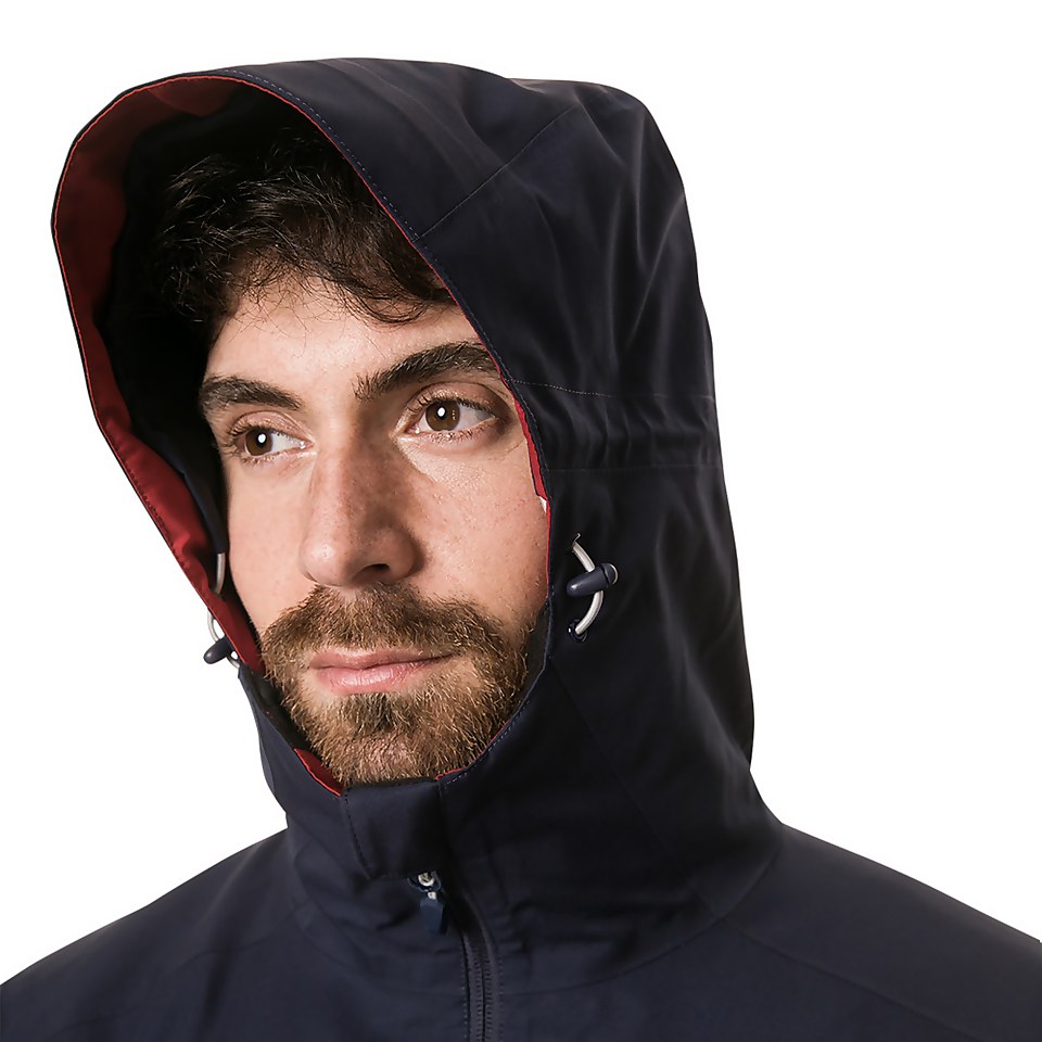 Men's Fellmaster Interactive Waterproof Jacket - Red / Blue