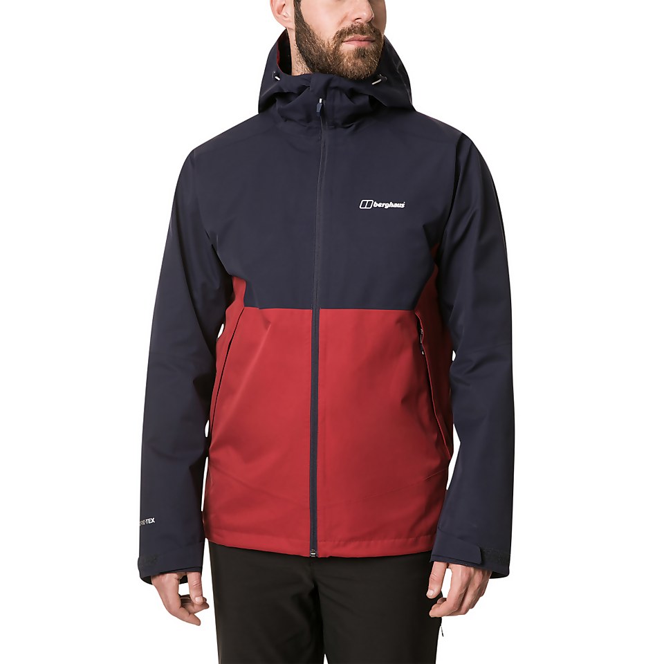 Men's Fellmaster Interactive Waterproof Jacket - Red / Blue
