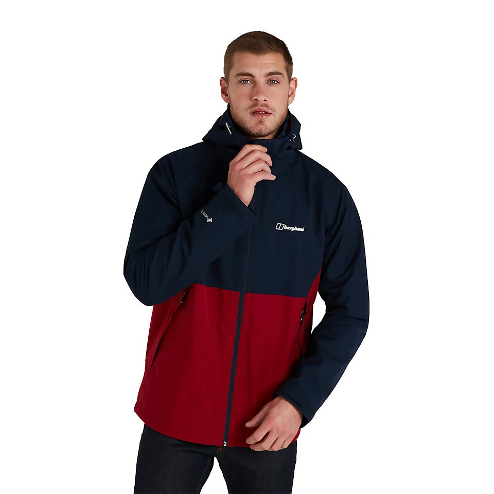 Men's Fellmaster Interactive Waterproof Jacket - Red / Blue