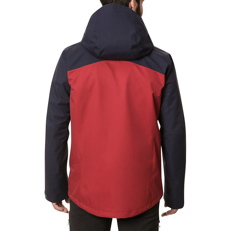 Men's Fellmaster Interactive Waterproof Jacket - Red / Blue
