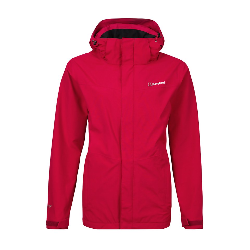 Women's Hillwalker InterActive Waterproof Jacket - Dark Pink