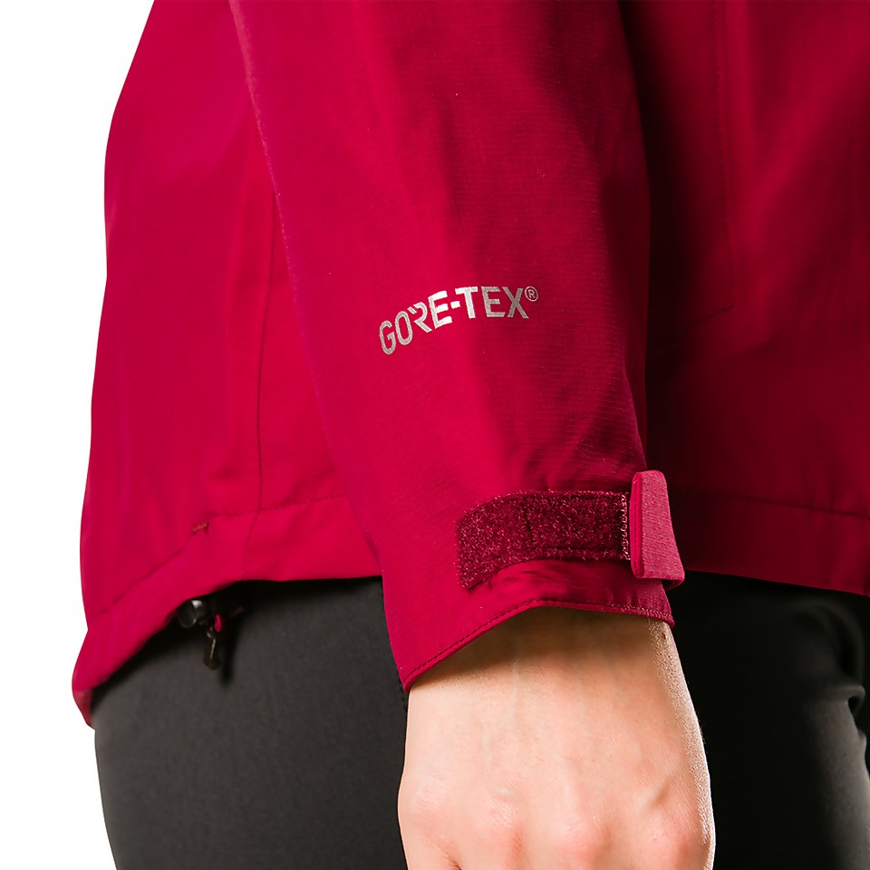 Women's Hillwalker InterActive Waterproof Jacket - Dark Pink