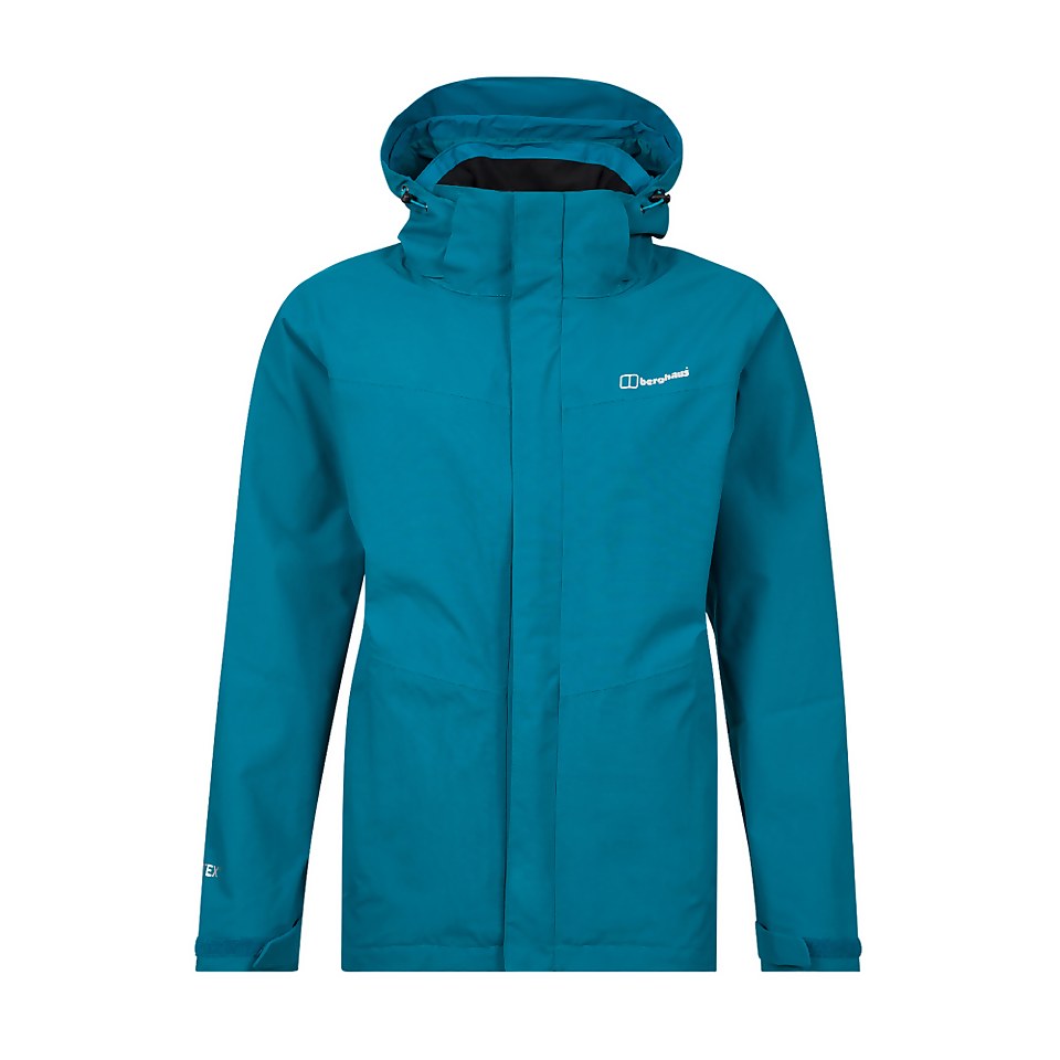 Women's Hillwalker Interactive Waterproof Jacket - Dark Turquoise