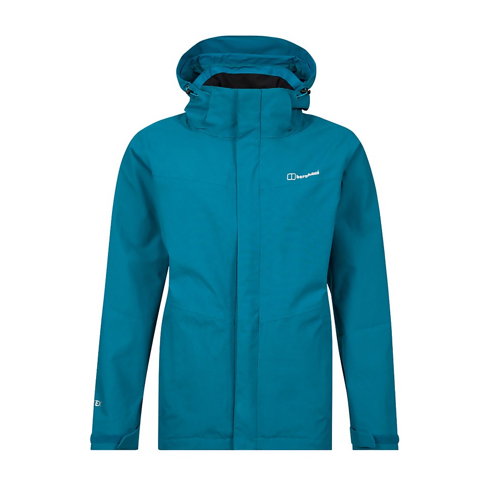 Women's Hillwalker Interactive Waterproof Jacket - Dark Turquoise