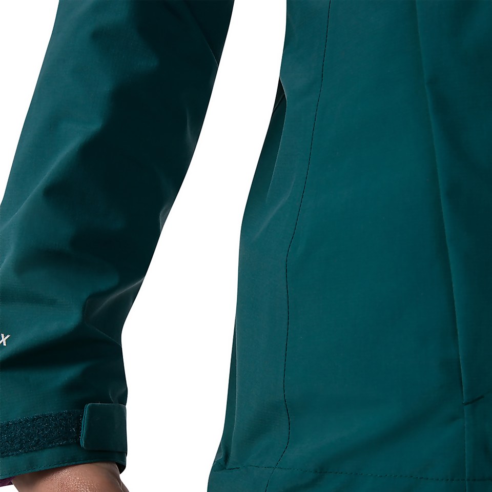 Women's Hillwalker Interactive Waterproof Jacket - Green