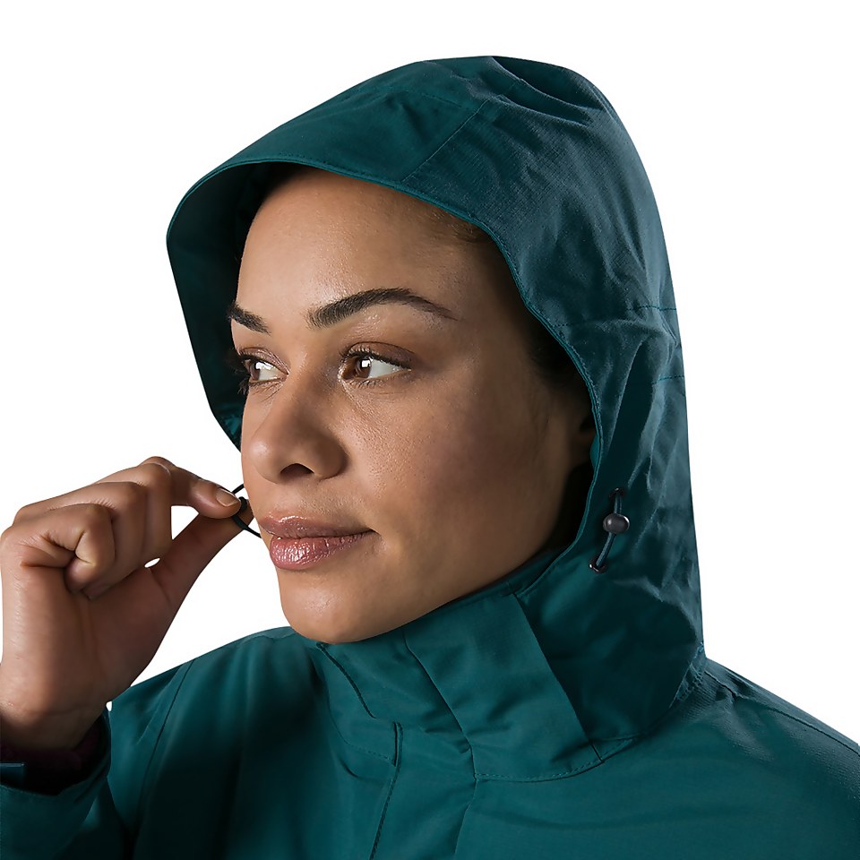 Women's Hillwalker Interactive Waterproof Jacket - Green