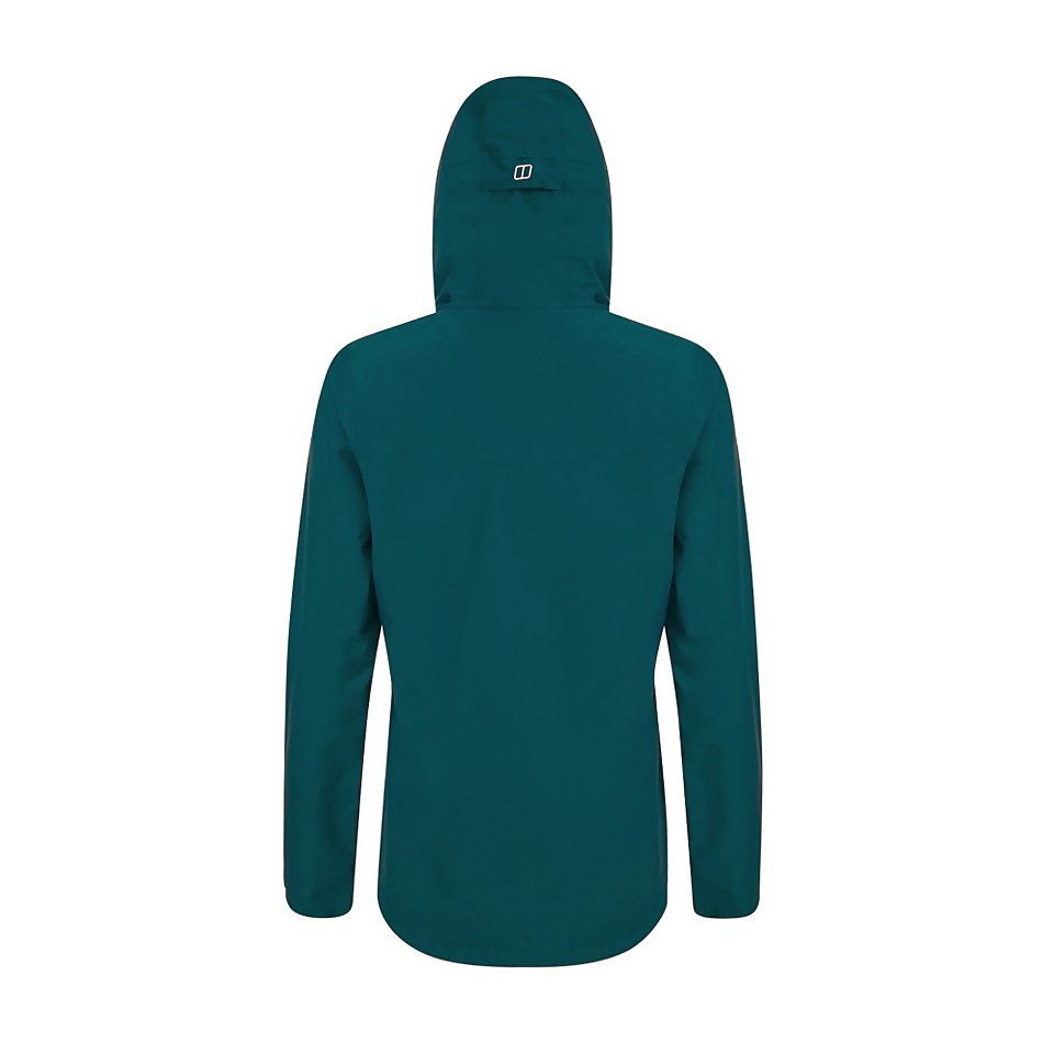 Women's Hillwalker Interactive Waterproof Jacket - Green