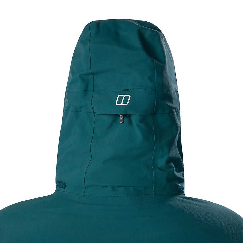 Women's Hillwalker Interactive Waterproof Jacket - Green