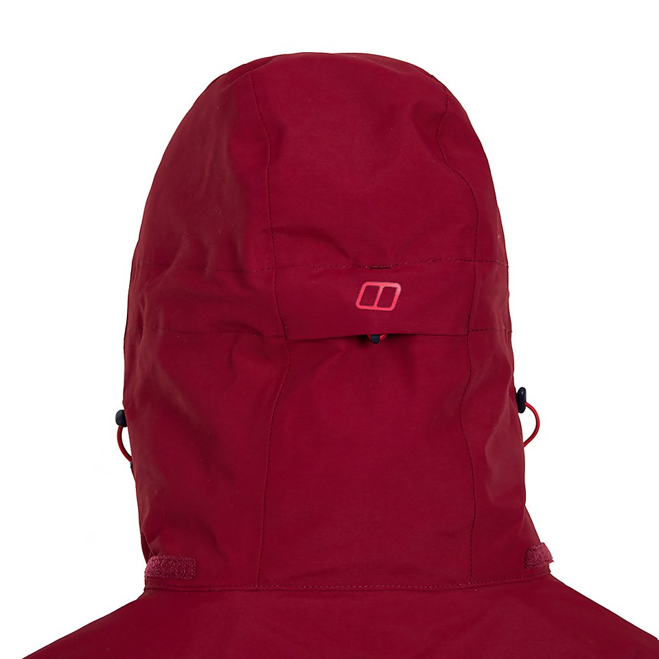 Women's Hillwalker Interactive Waterproof Jacket - Red