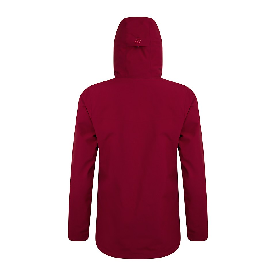Women's Hillwalker Interactive Waterproof Jacket - Red