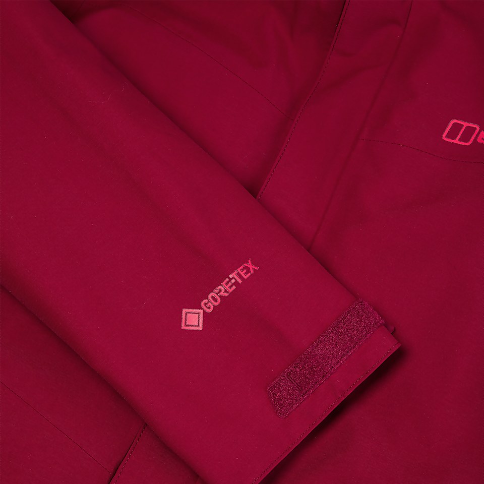 Women's Hillwalker Interactive Waterproof Jacket - Red