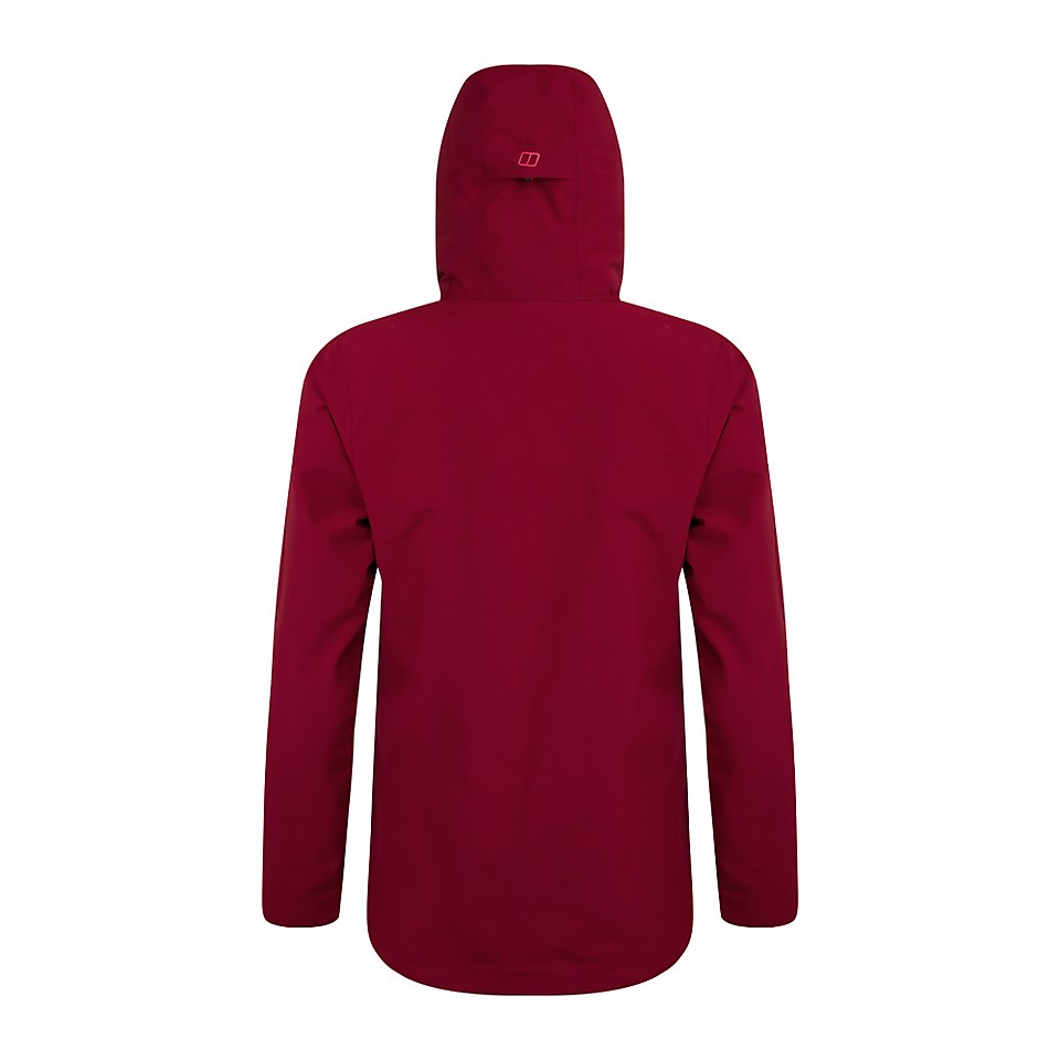 Women's Hillwalker Interactive Waterproof Jacket - Red
