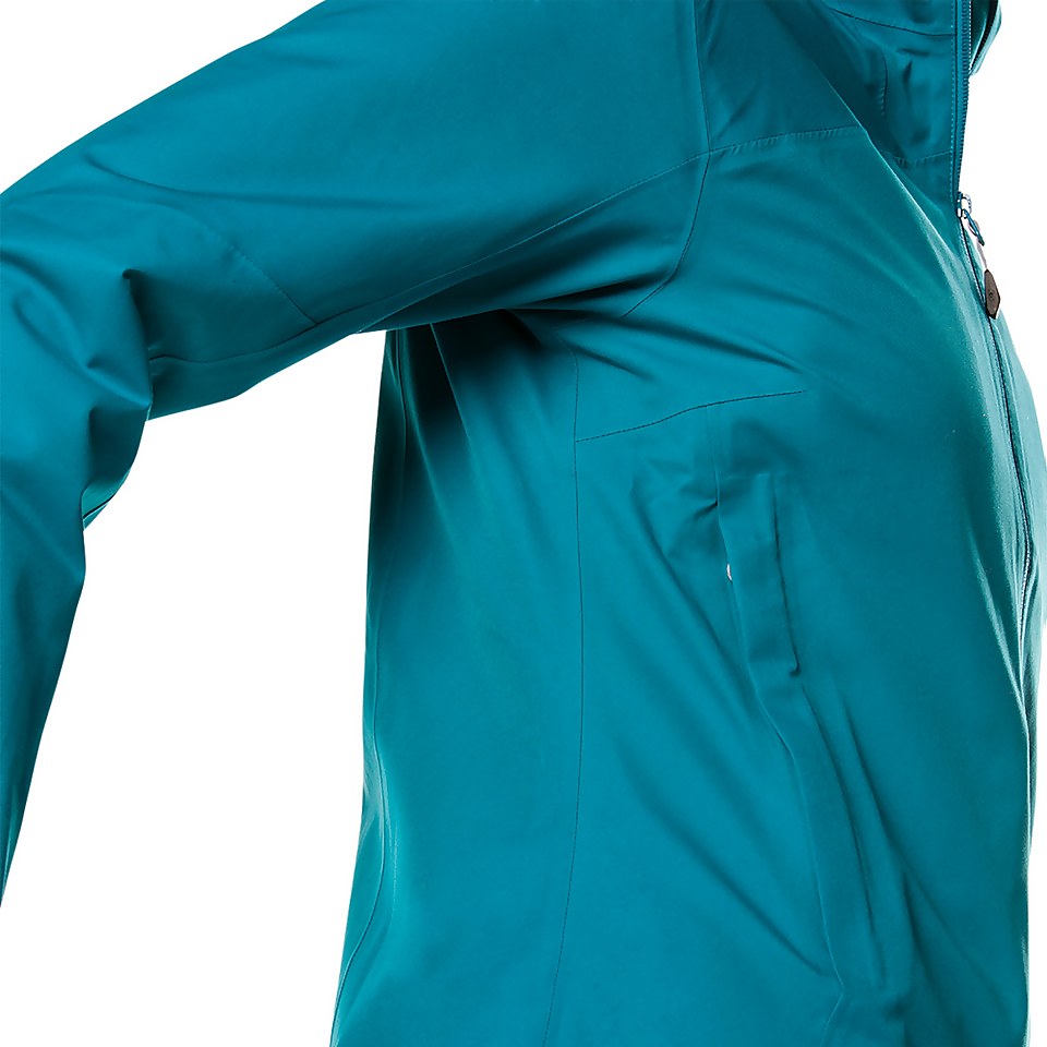 Women's Fellmaster Interactive Waterproof Jacket - Turquoise