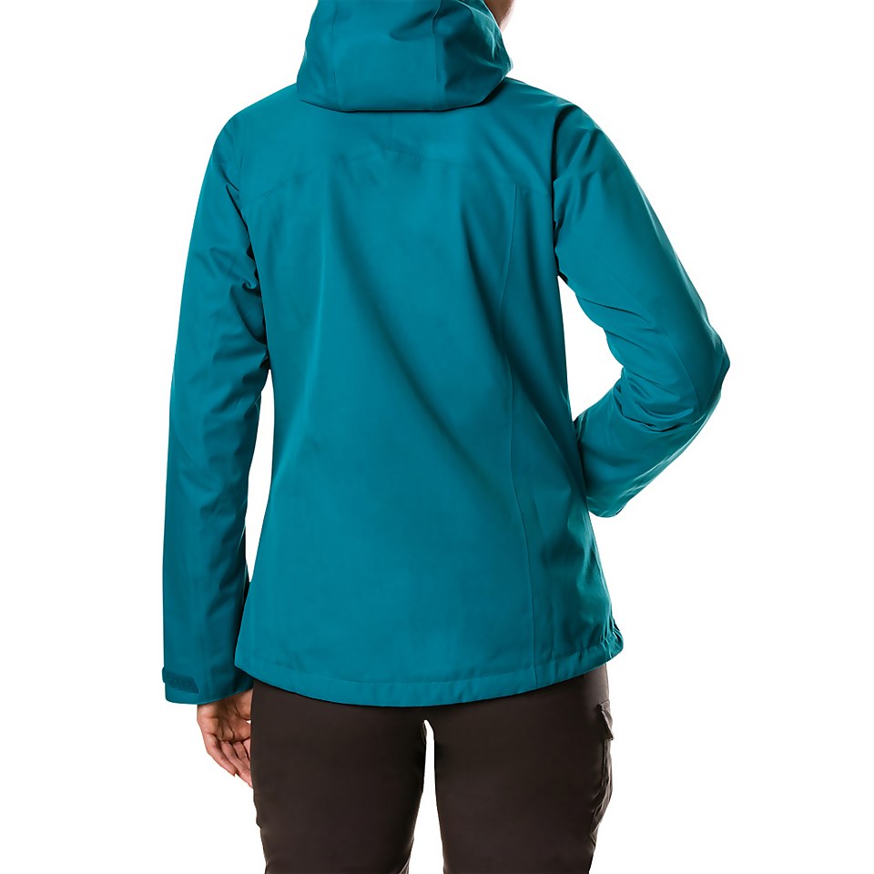 Women's Fellmaster Interactive Waterproof Jacket - Turquoise