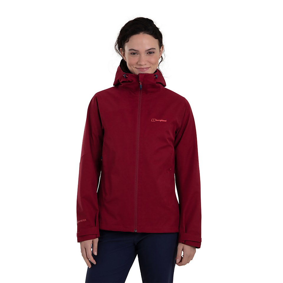 Women's Fellmaster Interactive Waterproof Jacket - Red