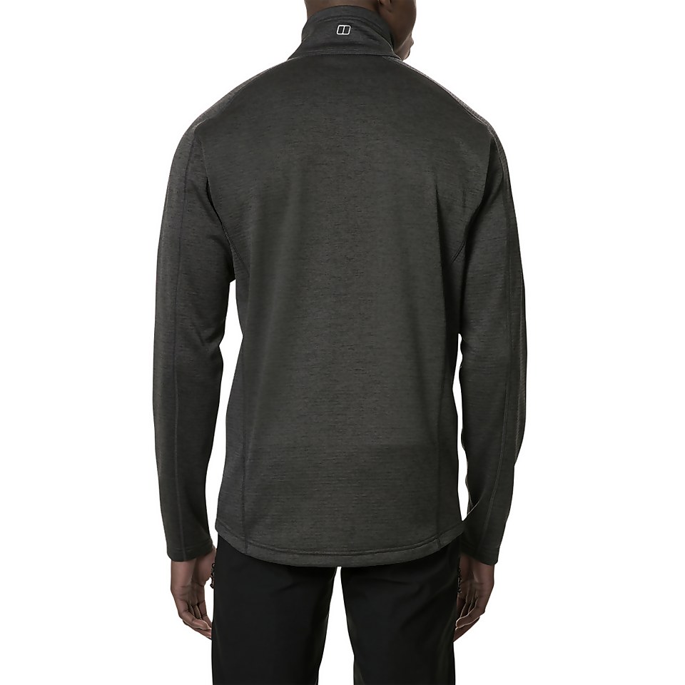 Men's Spitzer Half Zip Fleece - Black