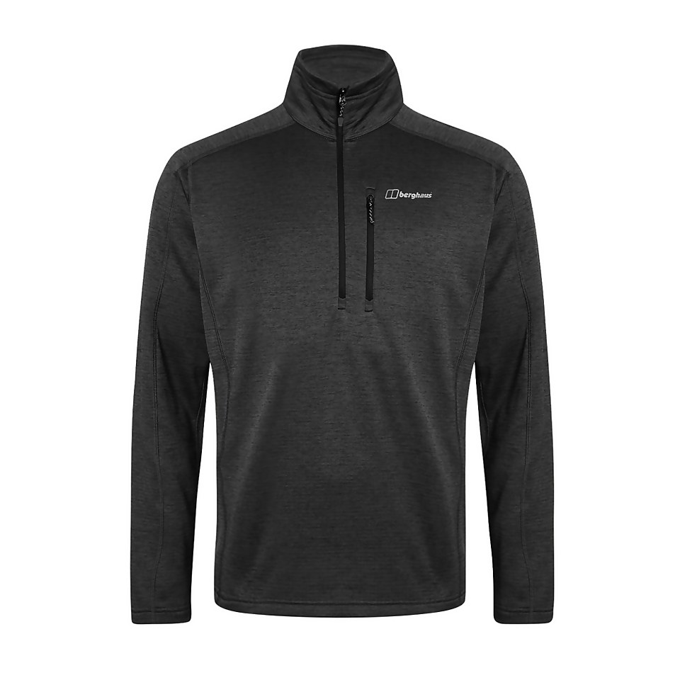 Men's Spitzer Half Zip Fleece - Black