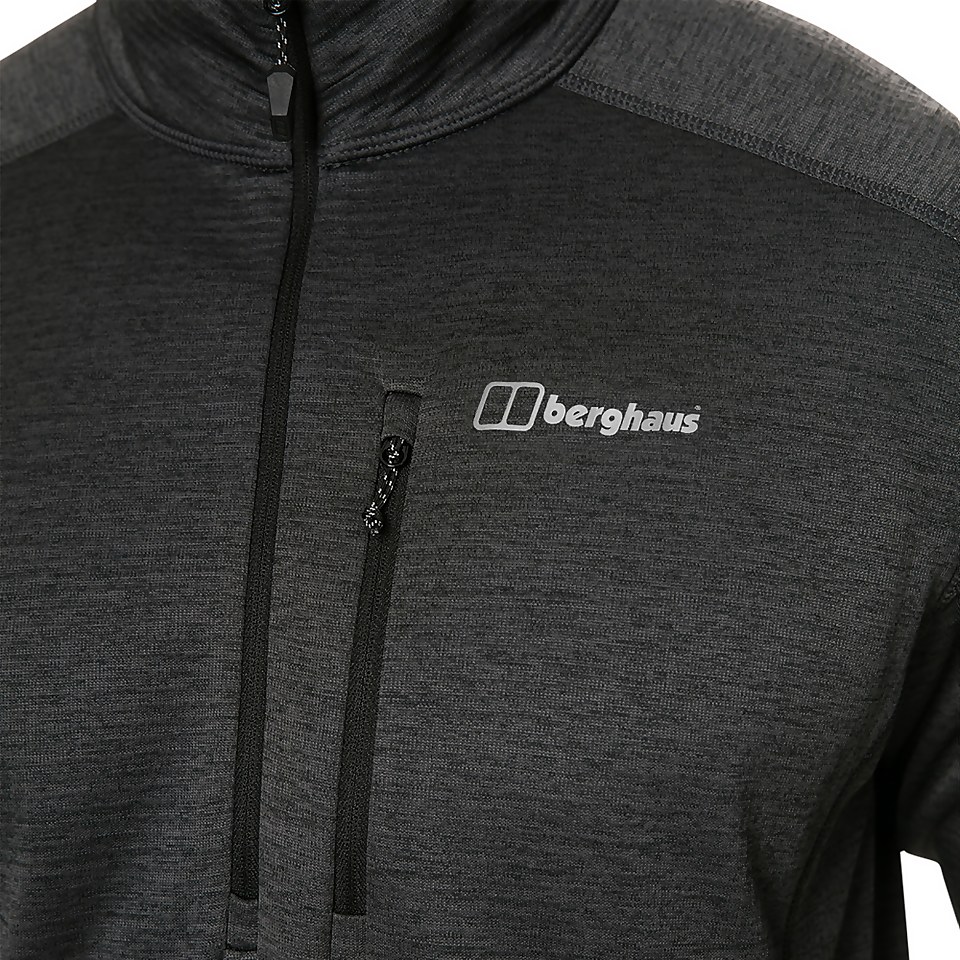 Men's Spitzer Half Zip Fleece - Black