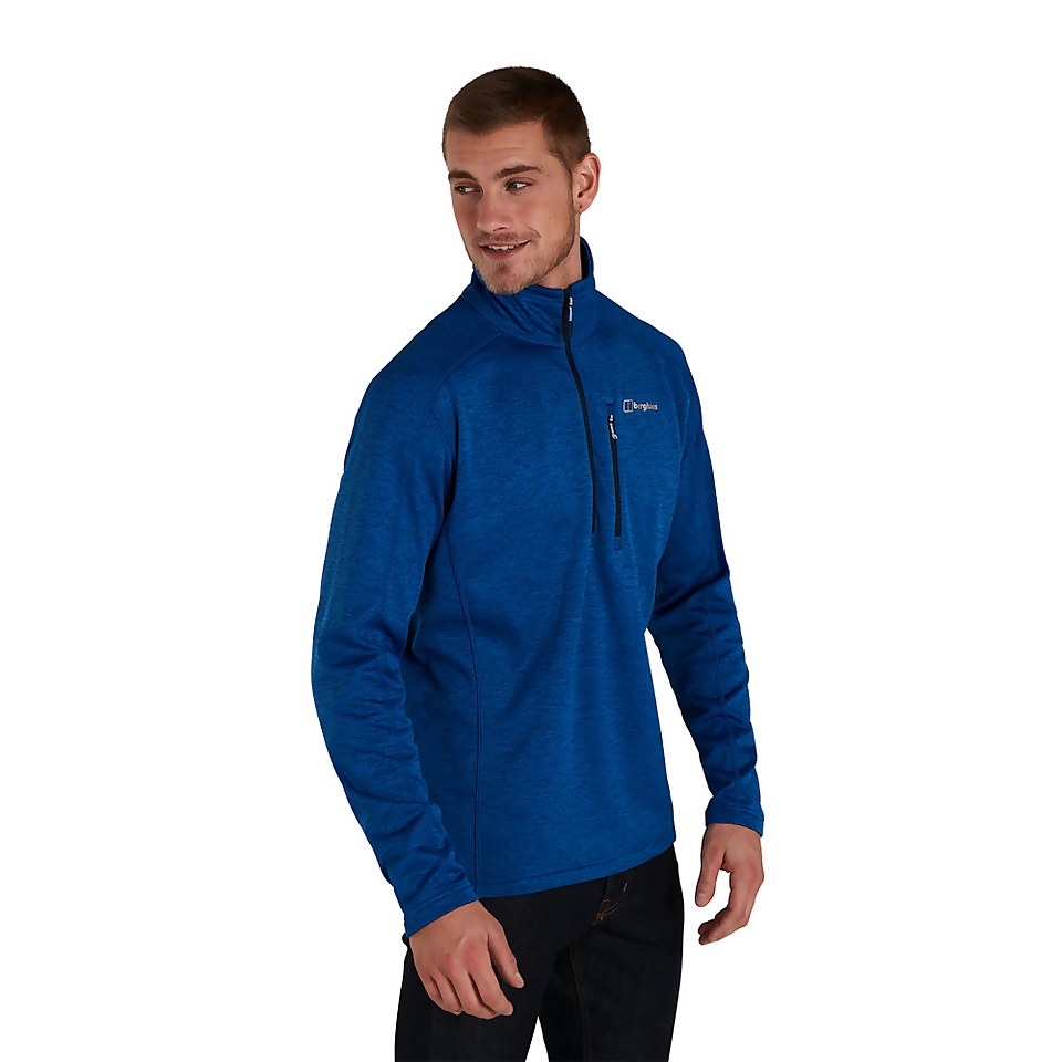Men's Spitzer Half Zip Fleece - Blue