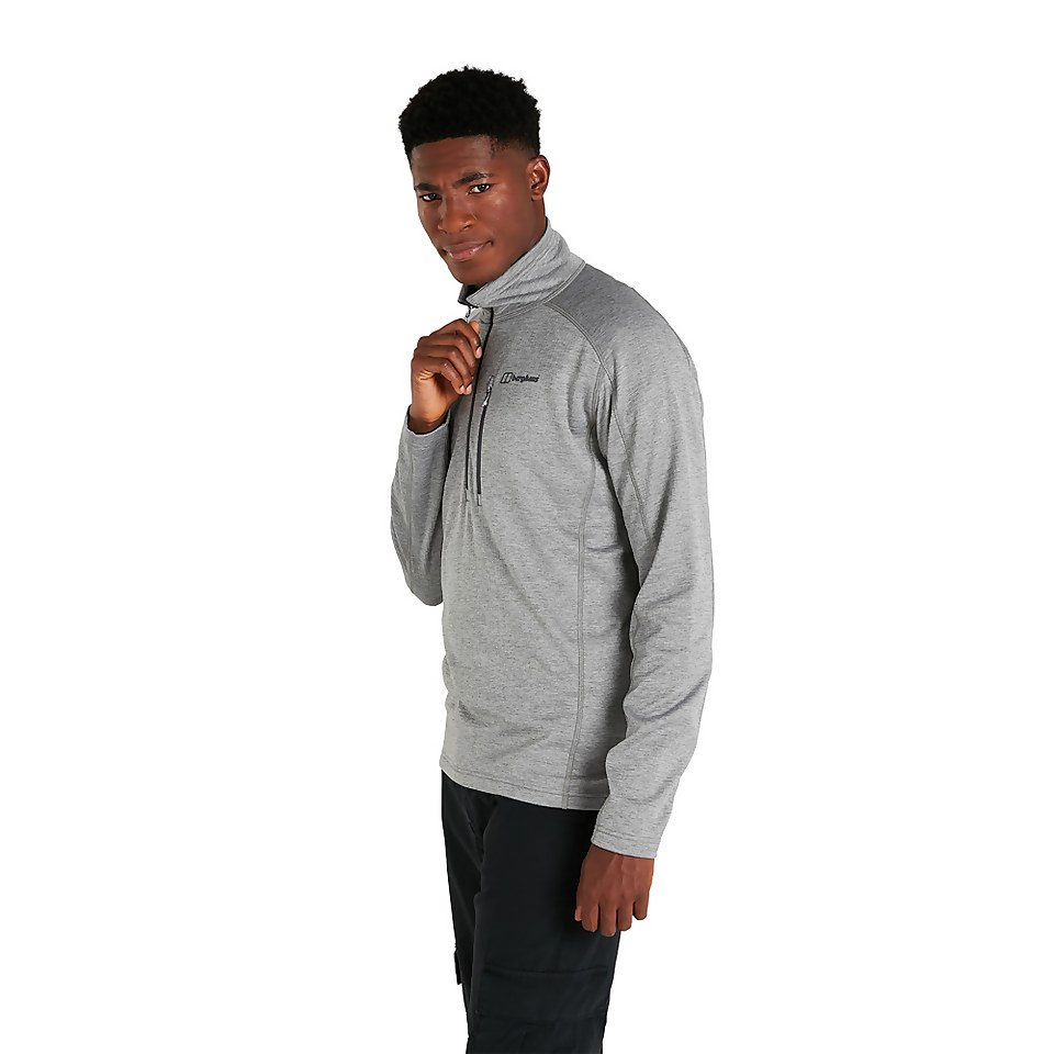 Men's Spitzer Half Zip Fleece - Grey