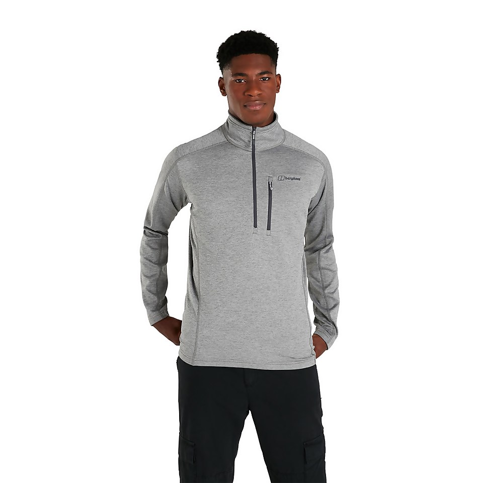 Men's Spitzer Half Zip Fleece - Grey
