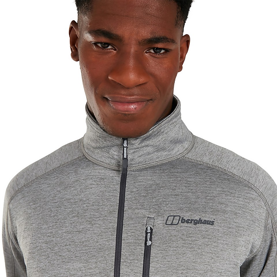 Men's Spitzer Half Zip Fleece - Grey
