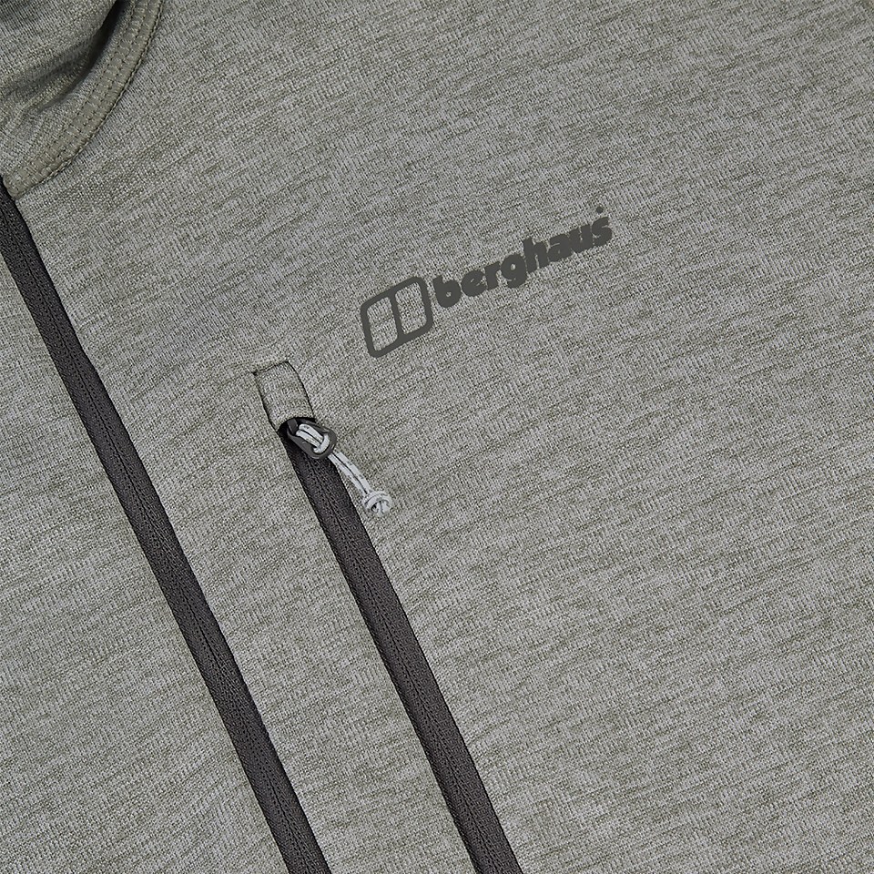 Men's Spitzer Half Zip Fleece - Grey