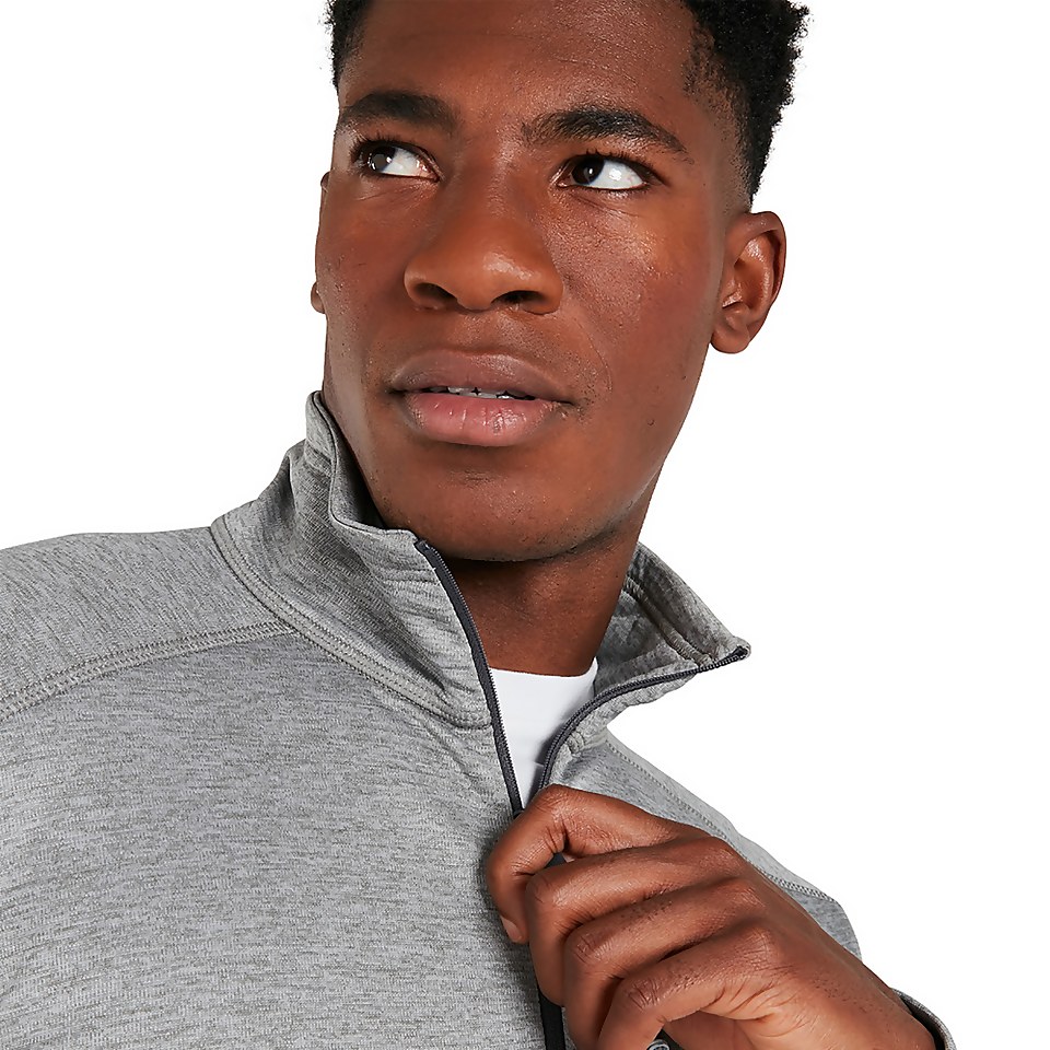Men's Spitzer Half Zip Fleece - Grey