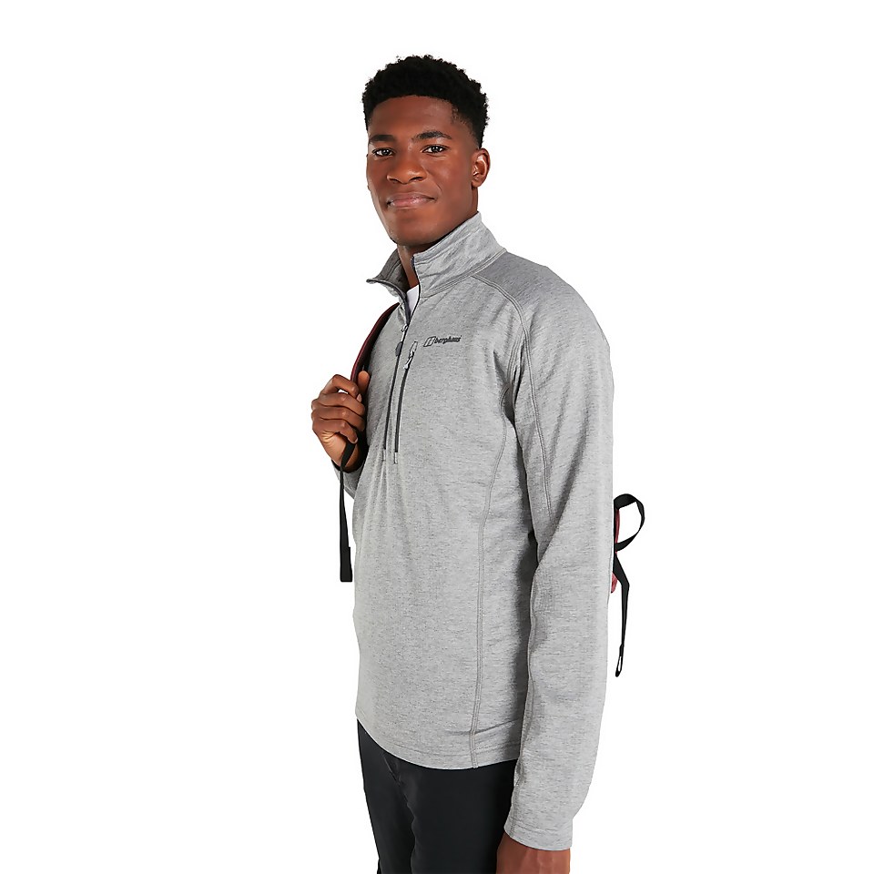 Men's Spitzer Half Zip Fleece - Grey
