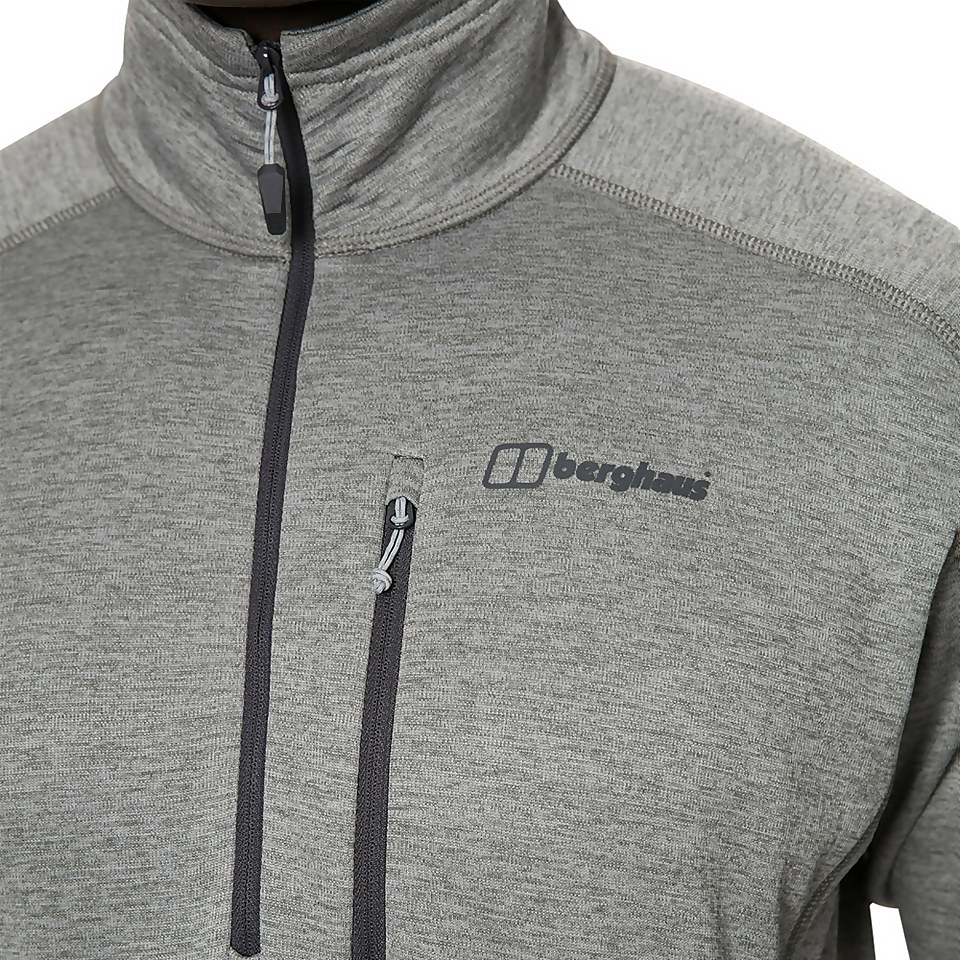 Men's Spitzer Half Zip Fleece - Grey
