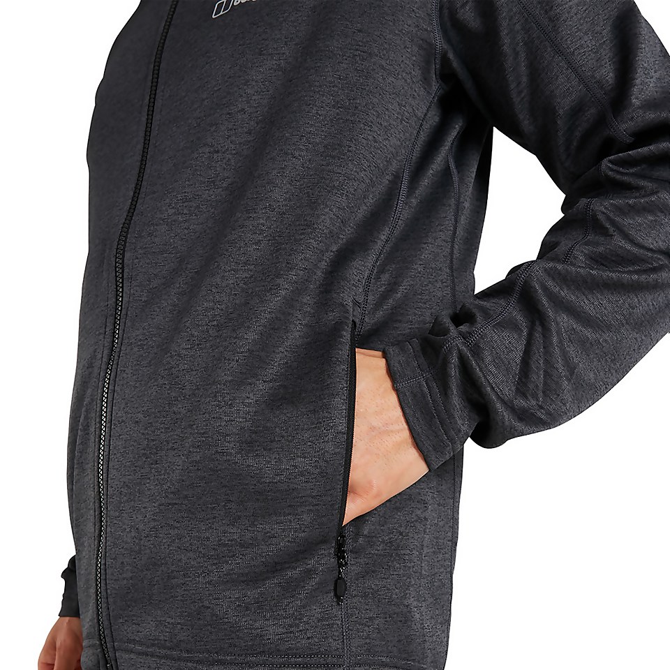 BERGHAUS SPITZER HOODED IA FL JKT AM BLK/DKGRY