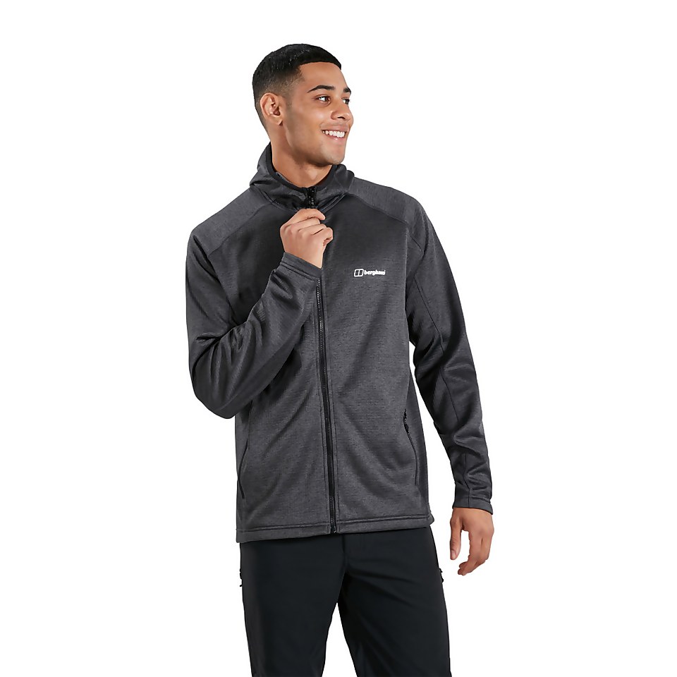BERGHAUS SPITZER HOODED IA FL JKT AM BLK/DKGRY