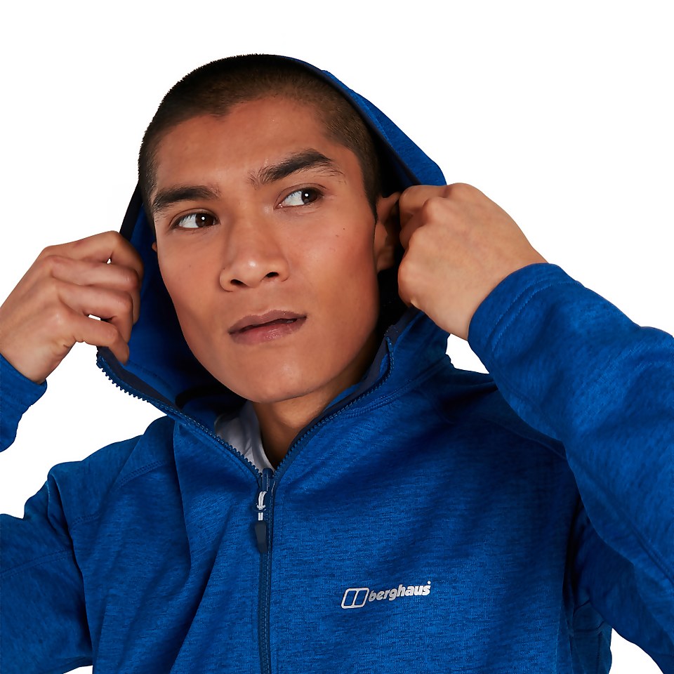 Men's Spitzer Hooded Interactive Fleece - Blue