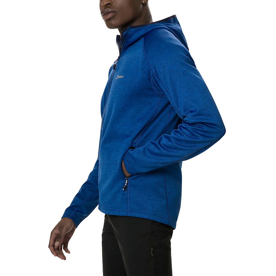 Men's Spitzer Hooded Interactive Fleece - Blue